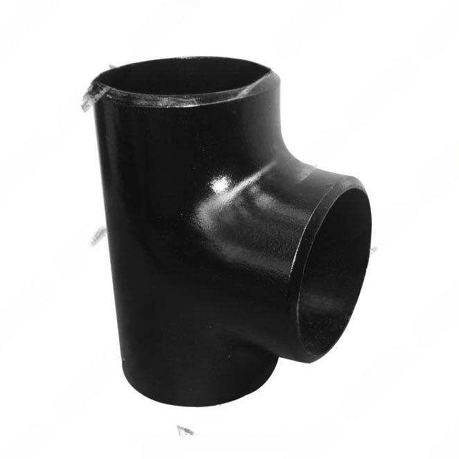 TEE (TEE EQUAL BUTT-WELDING) DE ACERO A234 WPB B16.9 SCH-40 O STANDARD (STD) EXTREMOS SOLDABLES