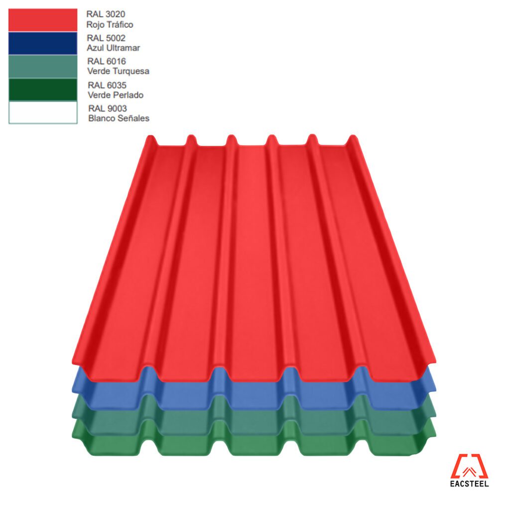 PLANCHA DE ALUZINC TR6