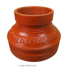 REDUC. CONCENT. RANURADA FIERRO DUCTIL ASTM A536 CERTIFICACION UL/FM MOD. 240 MECH (JINAN MEIDE)