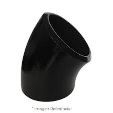 CODO (ELBOW BUTT WELDING) X 45 DE ACERO A234 WPB B16.9 SCH-40 O STANDARD (STD) EXTREMOS SOLDABLES MARCA "FR"
