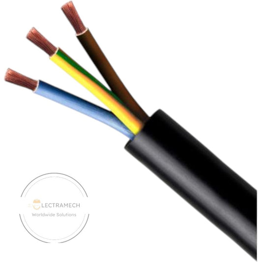 Cable RV-K, 0.6/1kV XLPE/PVC negro, clase 5, x metro lineal - MIGUELEZ