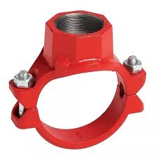 TEE MECANICA (MECHANICAL TEE THREADED OULET), ROSCADA FIERRO DUCTIL ASTM A536 MOD. 3J MECH (JINAN MEIDE)