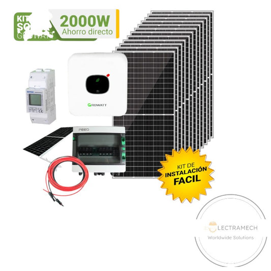 Kit Solar Conectado Red