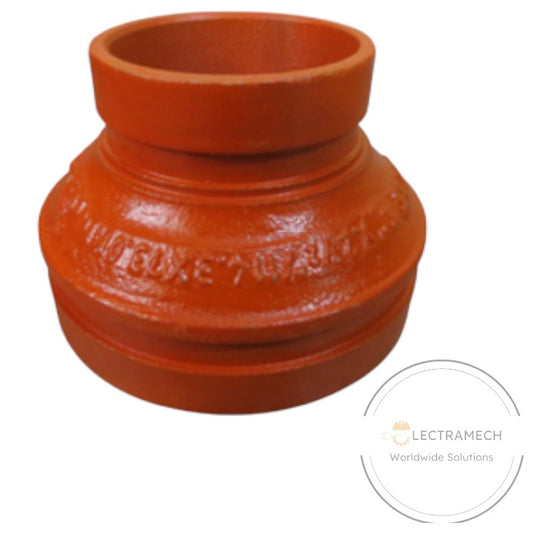 REDUC. CONCENT. RANURADA FIERRO DUCTIL ASTM A536 CERTIFICACION UL/FM MOD. 240 MECH (JINAN MEIDE)